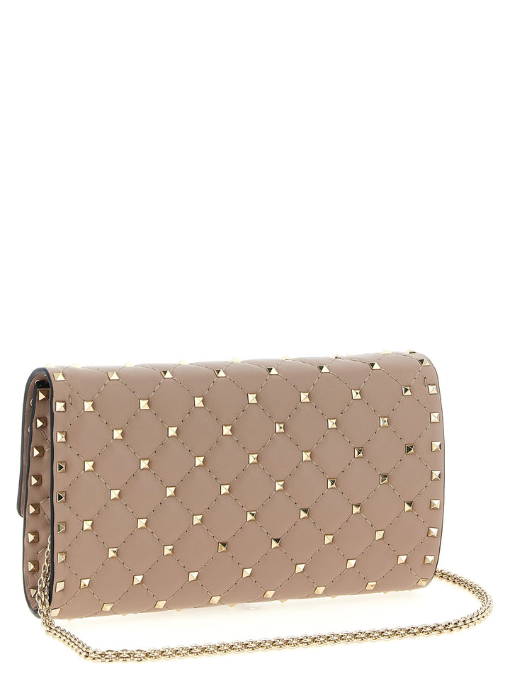 Valentino Garavani Rockstud Spike Borse a Spalla e Tracolla - Rosa | a65d2137b6a0a509ff93c0db0dfc92e318164b4d