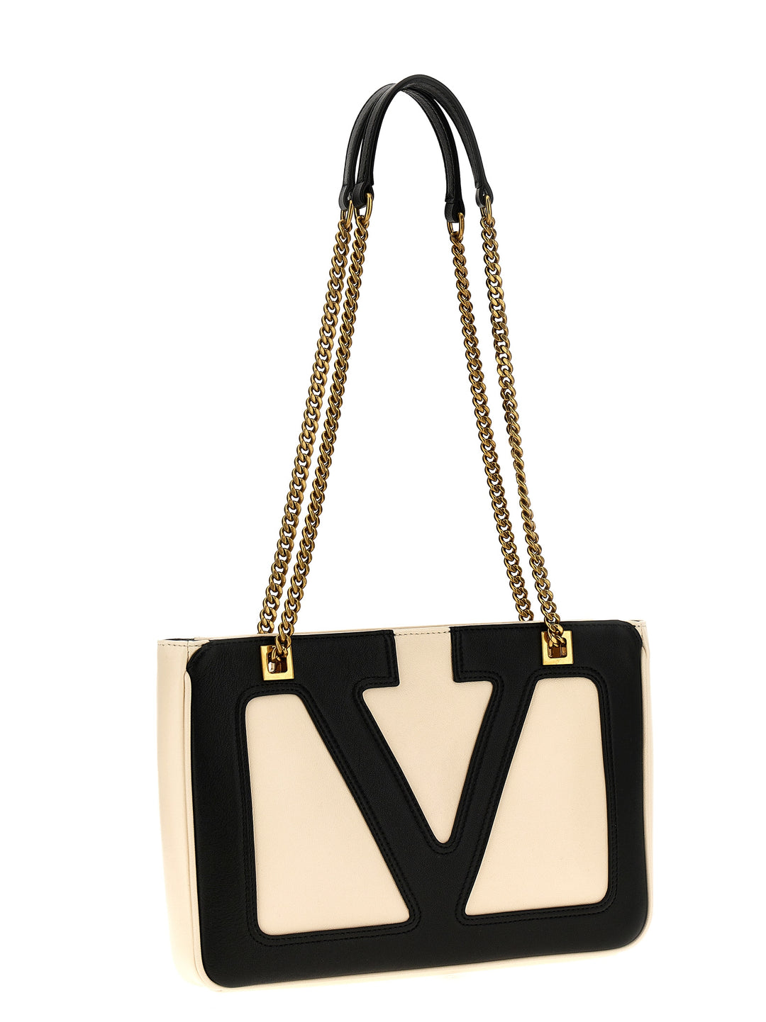 Valentino Garavani Viva Superstar Tote - Bianco/Nero | adb4b90fb95103bb33f576d4d55cae54a116f775