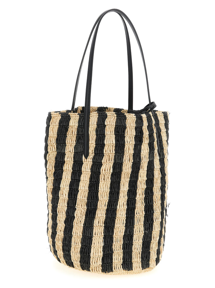 Valentino Garavani Shopping Valentino Garavani Raffia Tote - Nero | 3ca77ad2f804960d077fe11d0f778b90639eb735