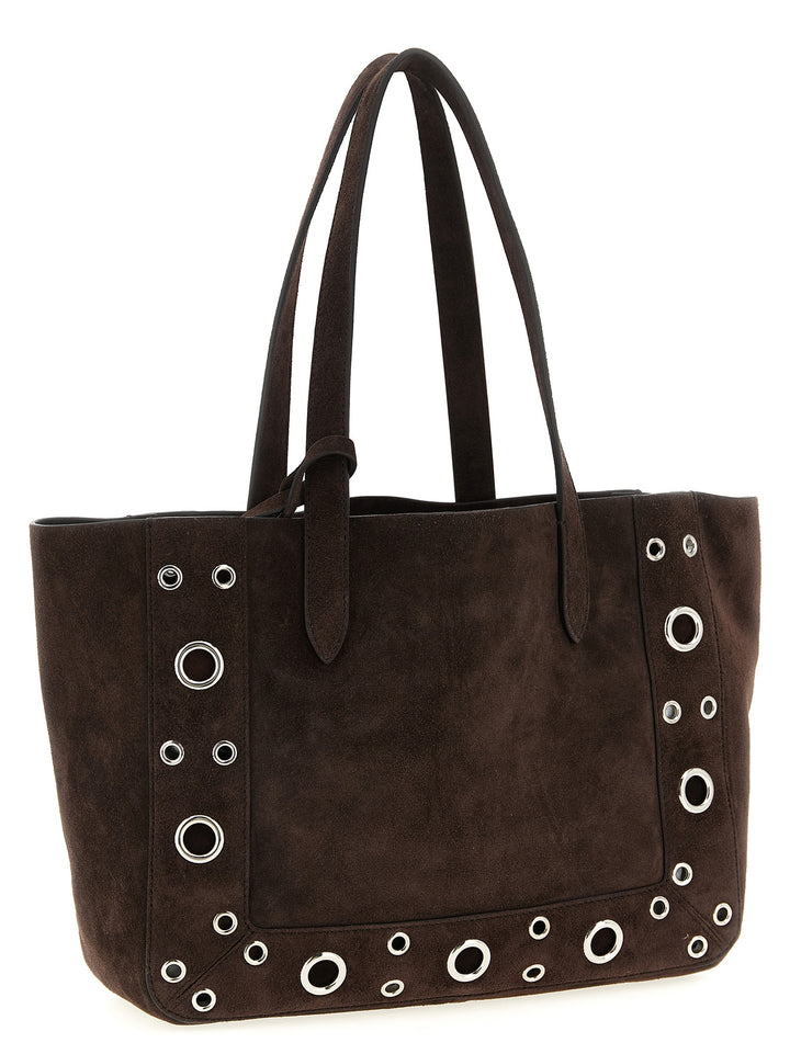 Valentino Garavani Nellcôte Tote - Marrone | c935743fdd950fc7602f0133d788b35e0b17d53e