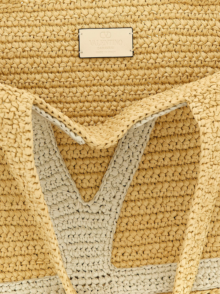 Valentino Garavani Vivasuperstar Tote - Beige | e853b31f365f953575354b9051f6b3e9c004ee35