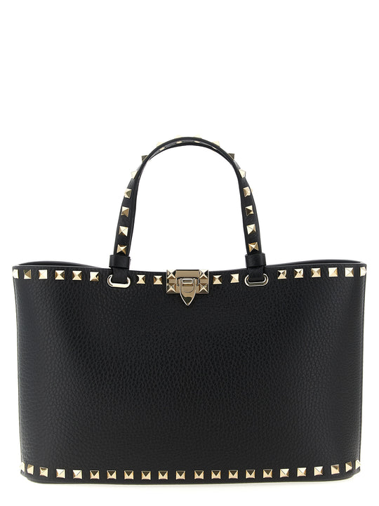 Rockstud Tote Nero