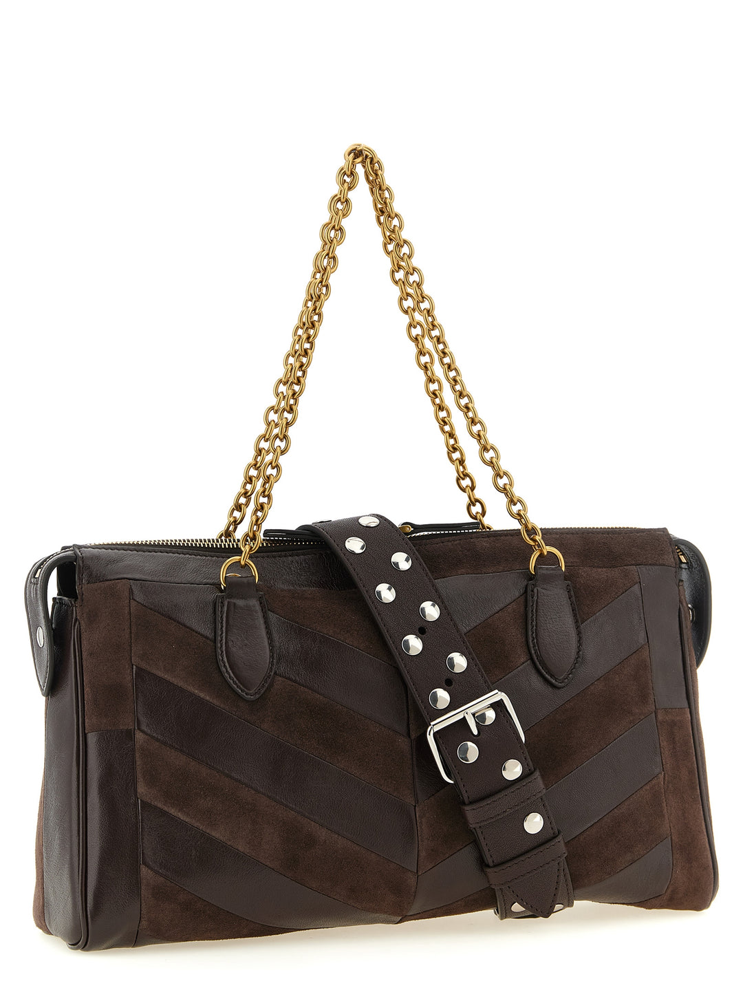 Valentino Garavani Panthea Borse a Spalla e Tracolla - Marrone | 7727a8861368185fc294ab89f2235e7292b02d04