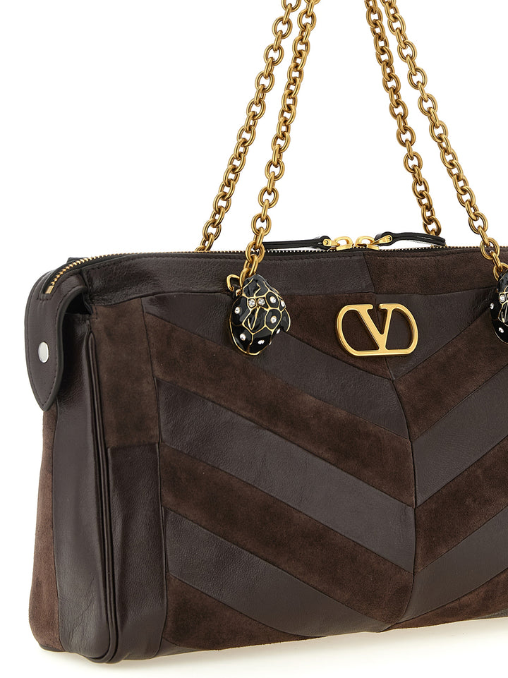 Valentino Garavani Panthea Borse a Spalla e Tracolla - Marrone | 0cea3755554924b8a441021529784c0d21fcf21d