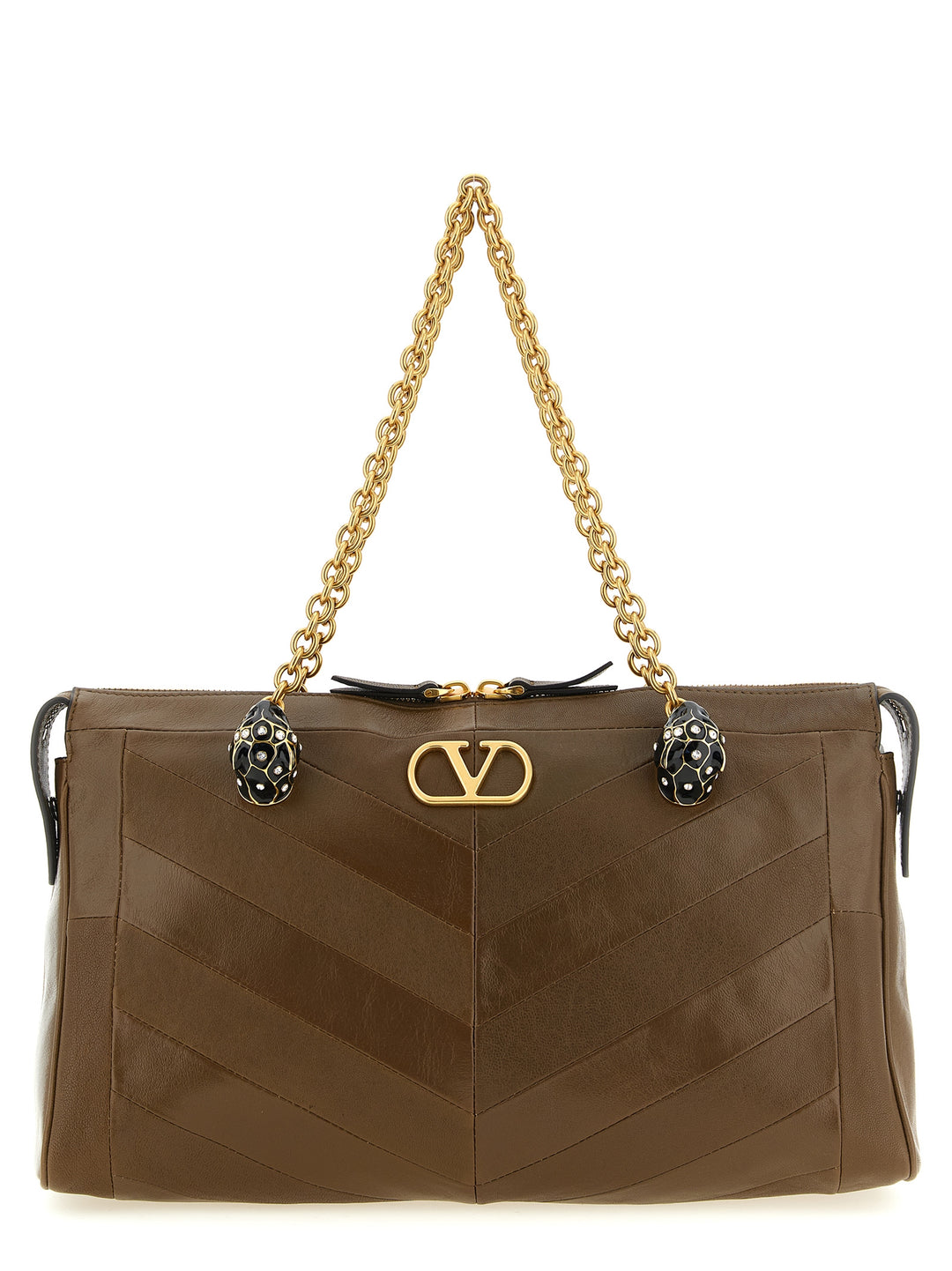 Valentino Garavani Panthea Borse a Spalla e Tracolla - Marrone | 6136a9a58029151a910e0a552f372ccba4f85502