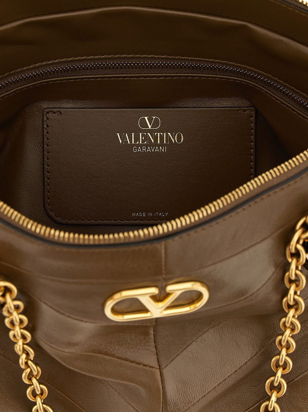 Valentino Garavani Panthea Borse a Spalla e Tracolla - Marrone | 04e652acded2429a625734b75a3425a96bdd1cb4