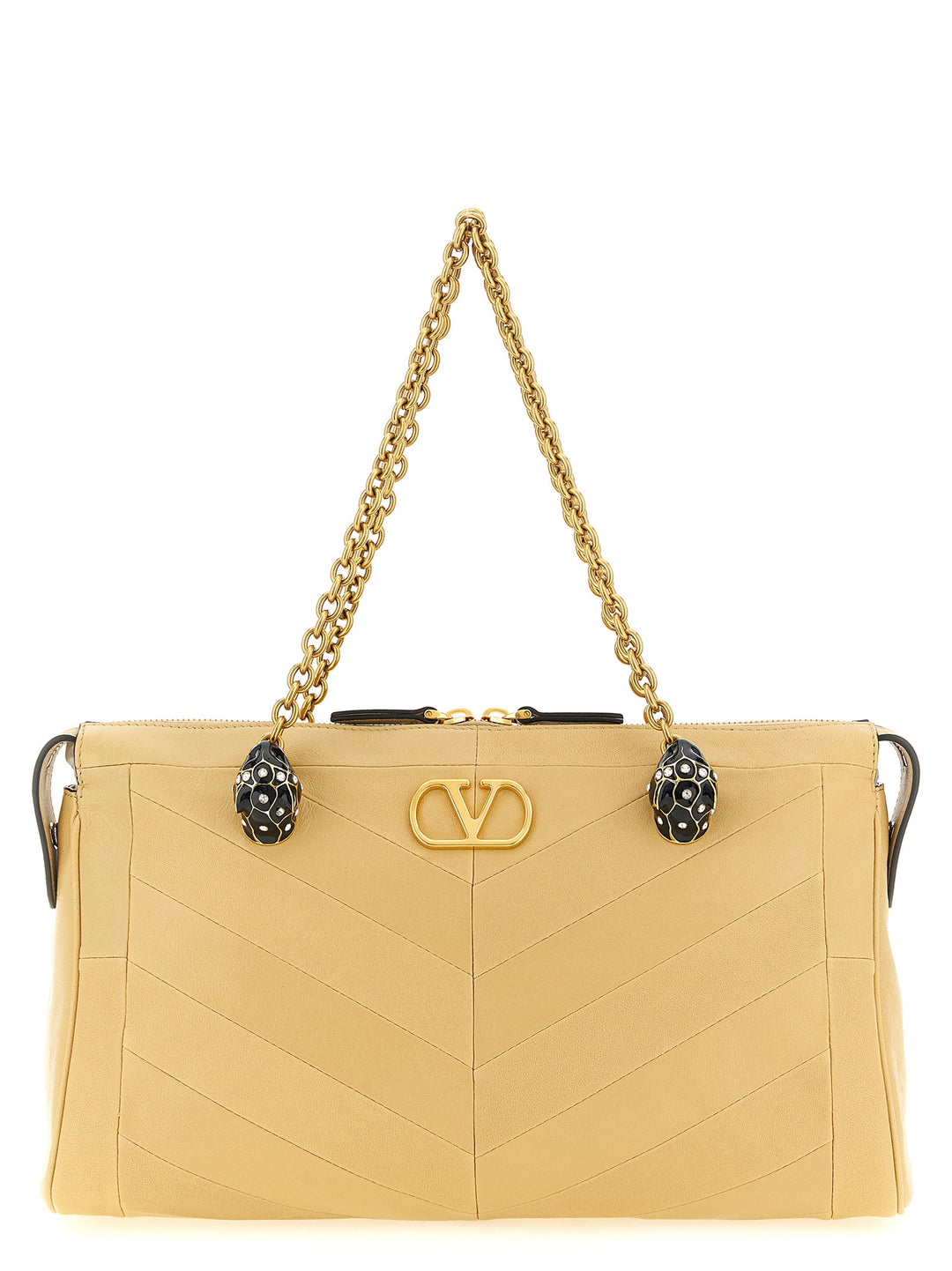 Valentino Garavani Panthea Borse a Tracolla - Beige | 2b649ff27e8e5119aa792b966a30cabdcf3dc5c5