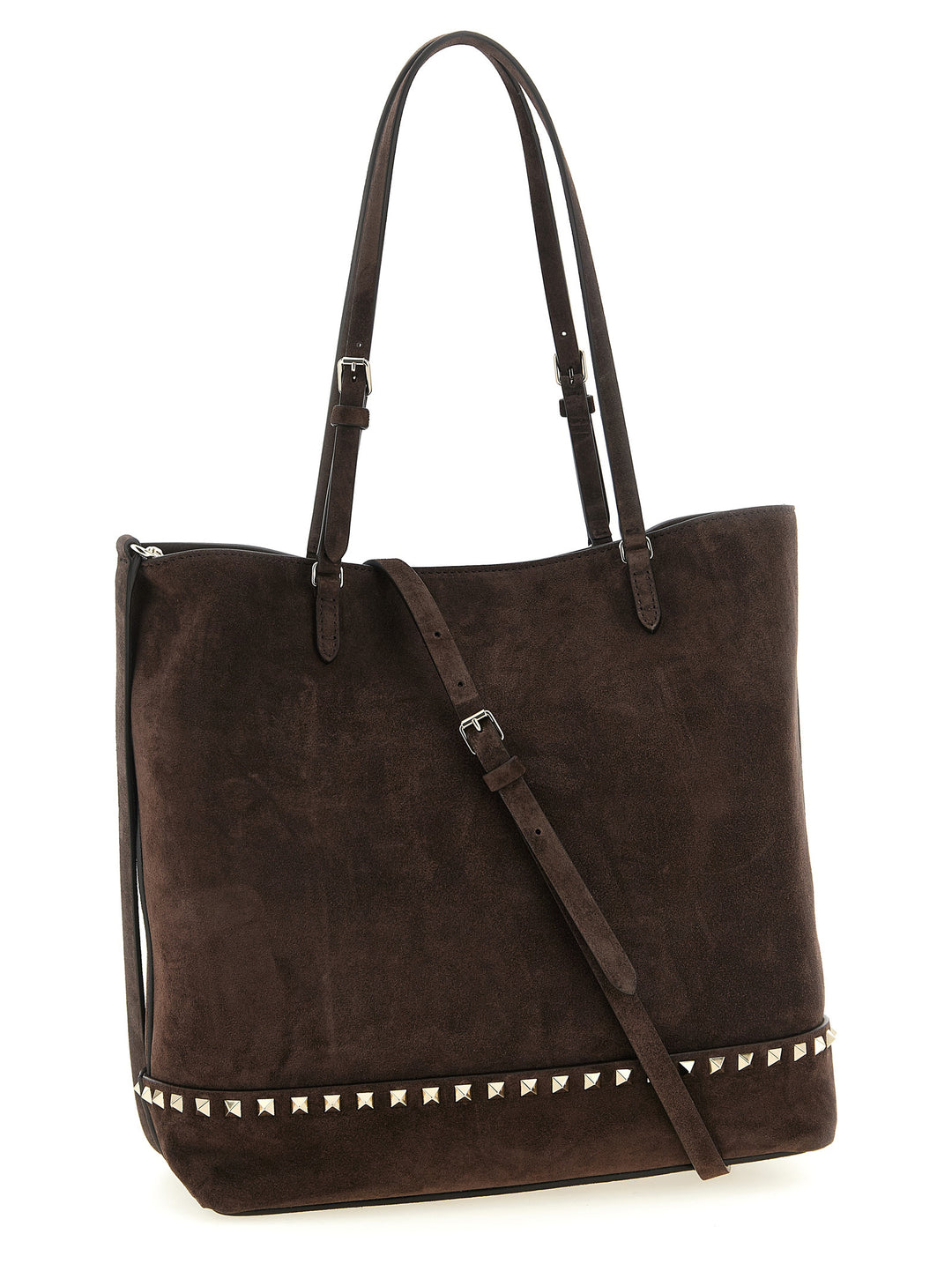 Valentino Garavani Rockstud Medium Borse a Spalla e Tracolla - Marrone | 3591cb5b4d7b1d444b1693cf27b06f22dd1c3913