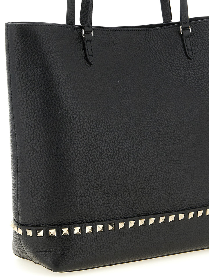 Valentino Garavani Rockstud Medium Borse a Spalla e Tracolla - Nero | 54e94493cbf8af54bb5c2b3234061157ac0b96e8