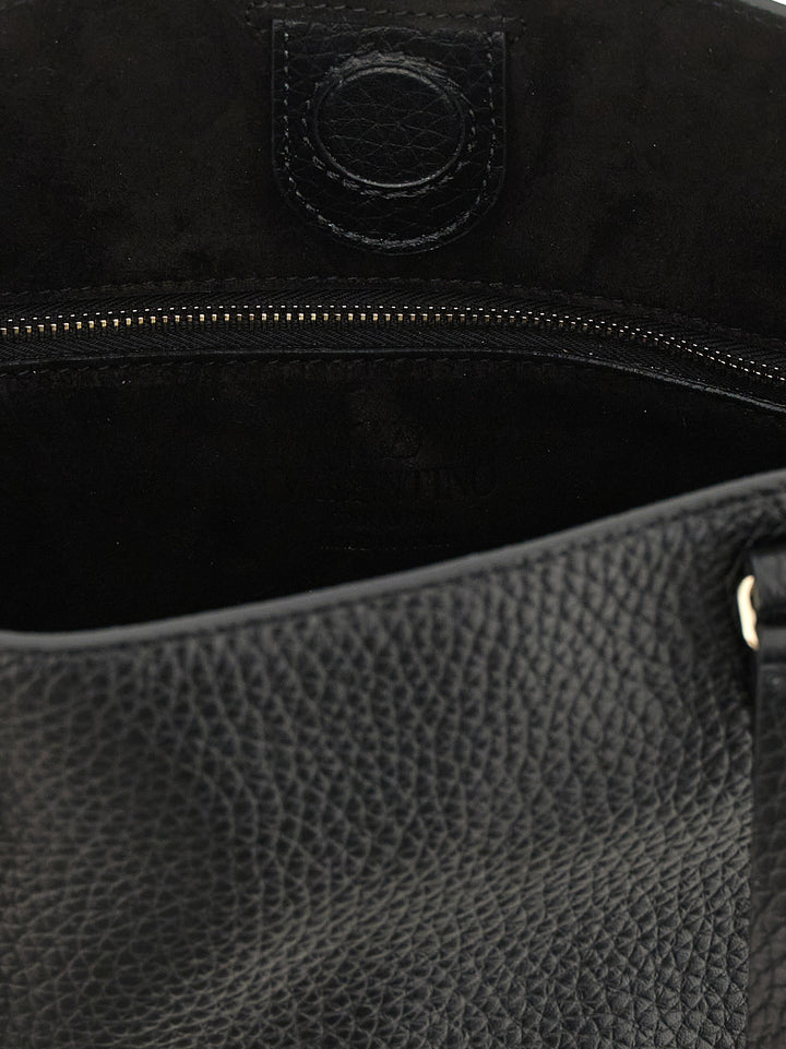 Valentino Garavani Small Rockstud Borse a Spalla e Tracolla - Nero | 2abcf9fc1689143e81ef55a24c819b9b66b76546