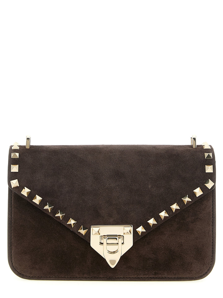 Valentino Garavani Rockstud Borse a Tracolla - Marrone | deccdd5747e3754d783983e59f97e8a774598c2b