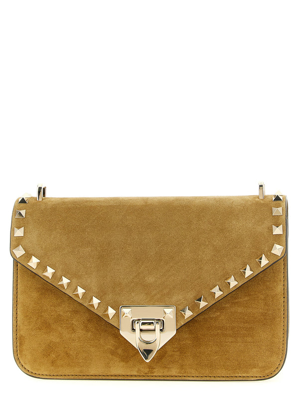 Rockstud Borse A Tracolla Beige