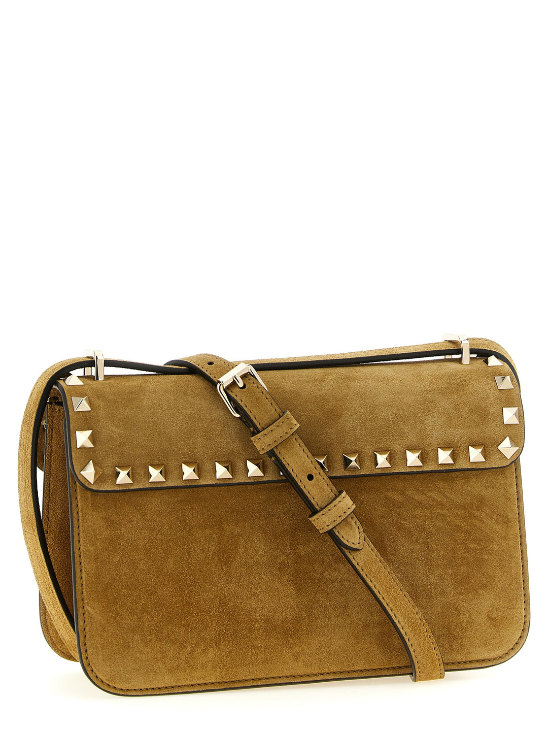 Valentino Garavani Rockstud Borse a Tracolla - Beige | df3ab41e56fec67f91308881e2f2c6119fc07c8b