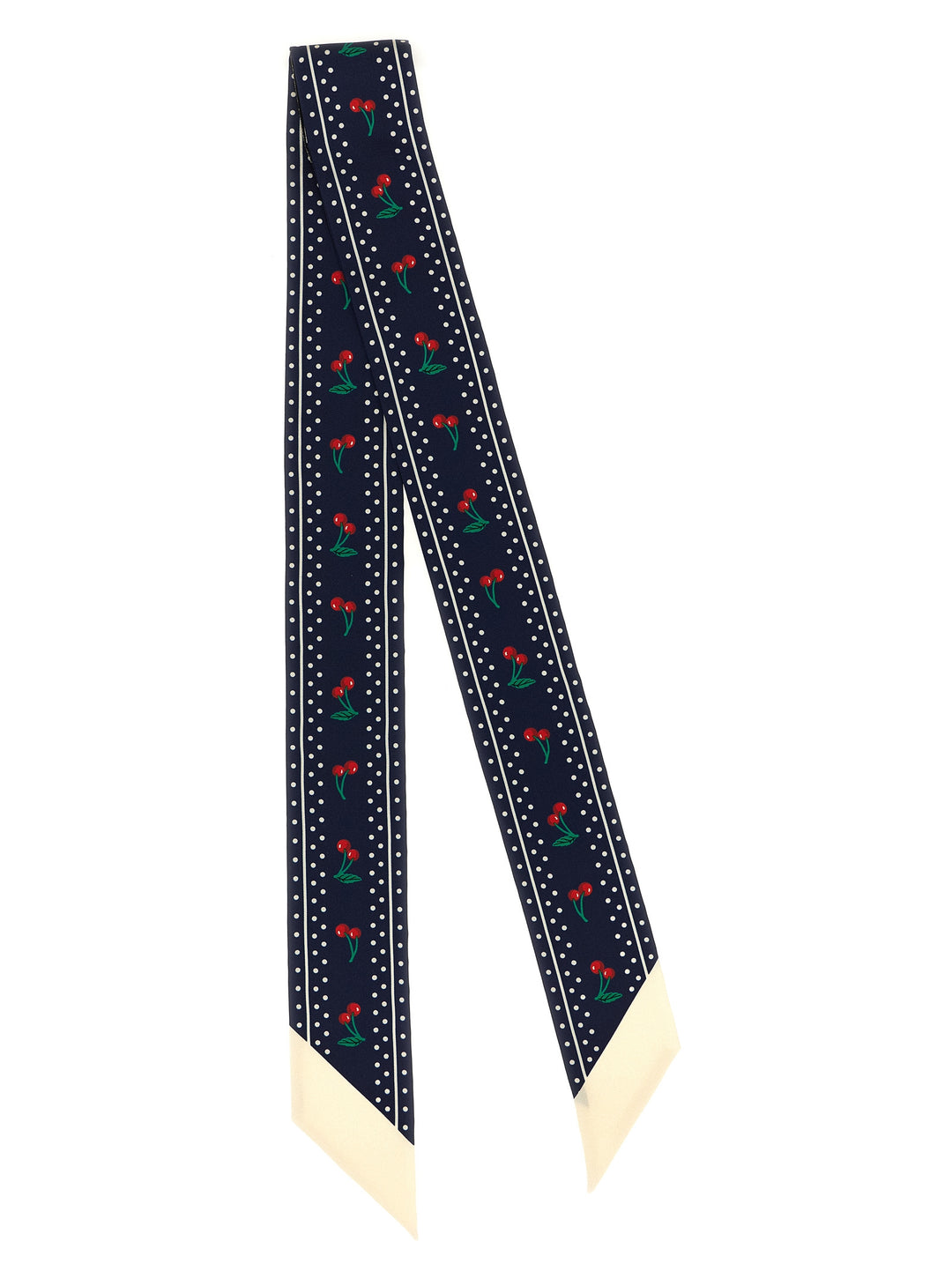 Valentino Garavani Cherryfic Sciarpe - Blu | 1760ff9b9e31c1f6e3ba0ecdfcf0afe4613b1408