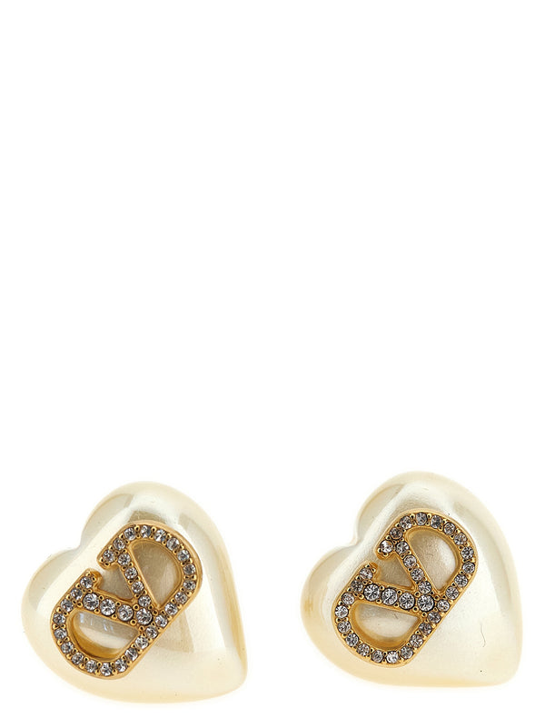 Valentino Garavani Heart Earrings Gioielli Oro