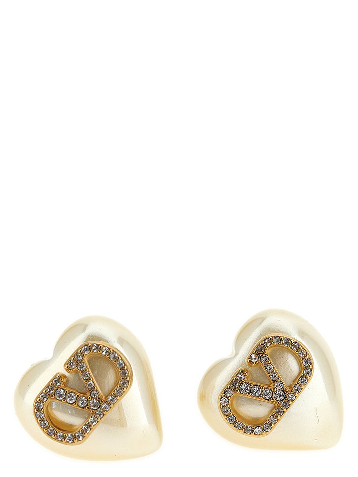 Valentino Garavani Valentino Garavani Heart Earrings Gioielli - Oro | ed77598f81bda1780927ec69b8fe4385c4d2a25a