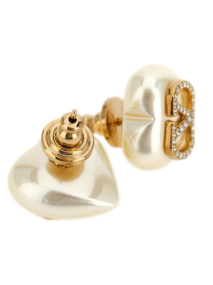 Valentino Garavani Valentino Garavani Heart Earrings Gioielli - Oro | a358a74f76f391ebba460c029407f78927d45e09
