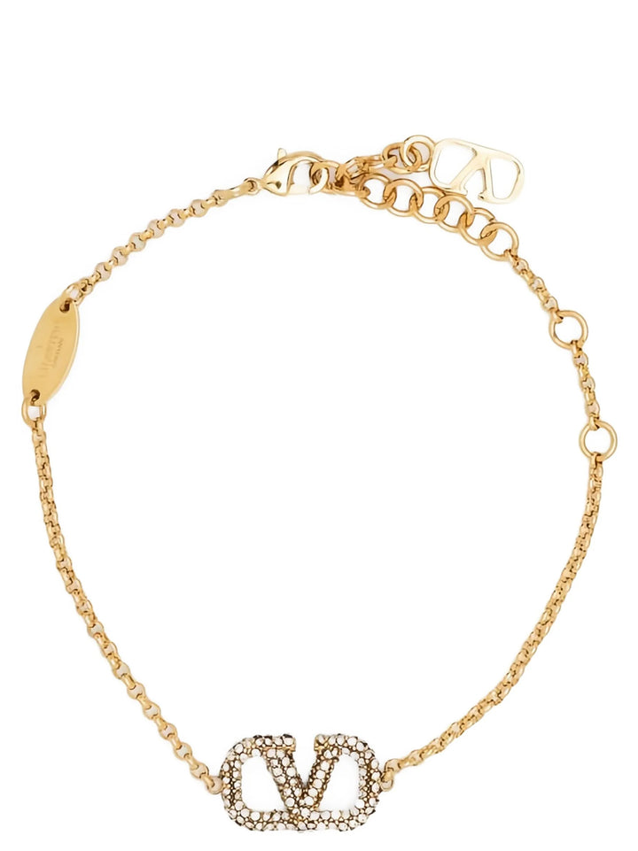 Valentino Garavani Valentino Garavani Vlogo Signature Bracelet Gioielli - Oro | 025736a430e2225b7b80efd670afa0cabf24ead8