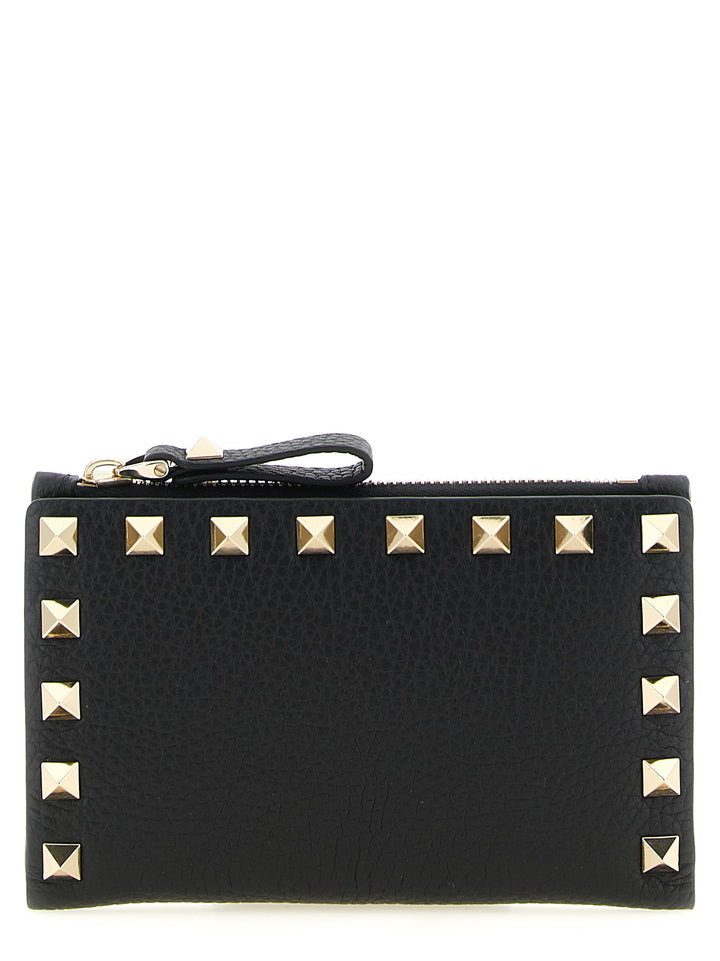 Valentino Garavani Rockstud Portafogli - Nero | 574fac3e070695efb428f6611e31e01f3857a0d9