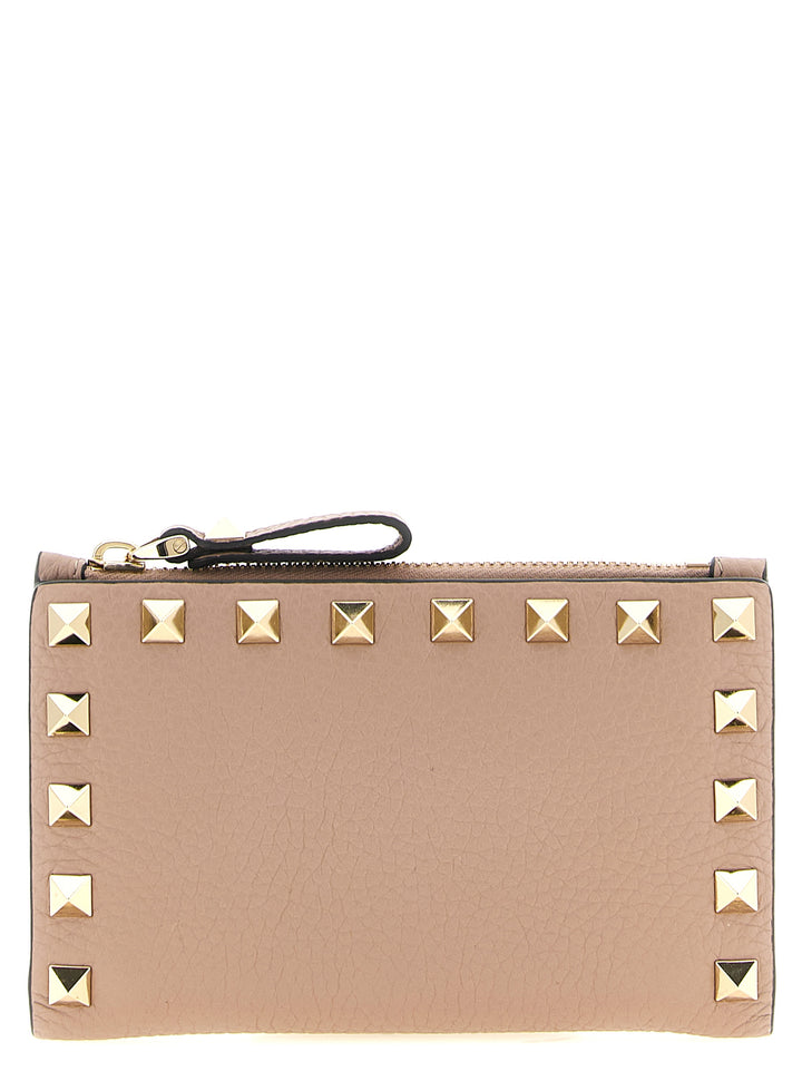 Valentino Garavani Rockstud Portafogli - Rosa | 7bb91ce064559b26776e23f3c9ea29c96b9e043e
