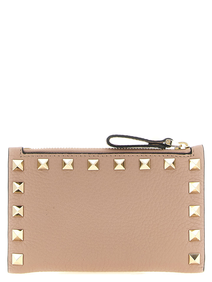 Valentino Garavani Rockstud Portafogli - Rosa | 97cc55401e751fe8a935de0a591598d281930998