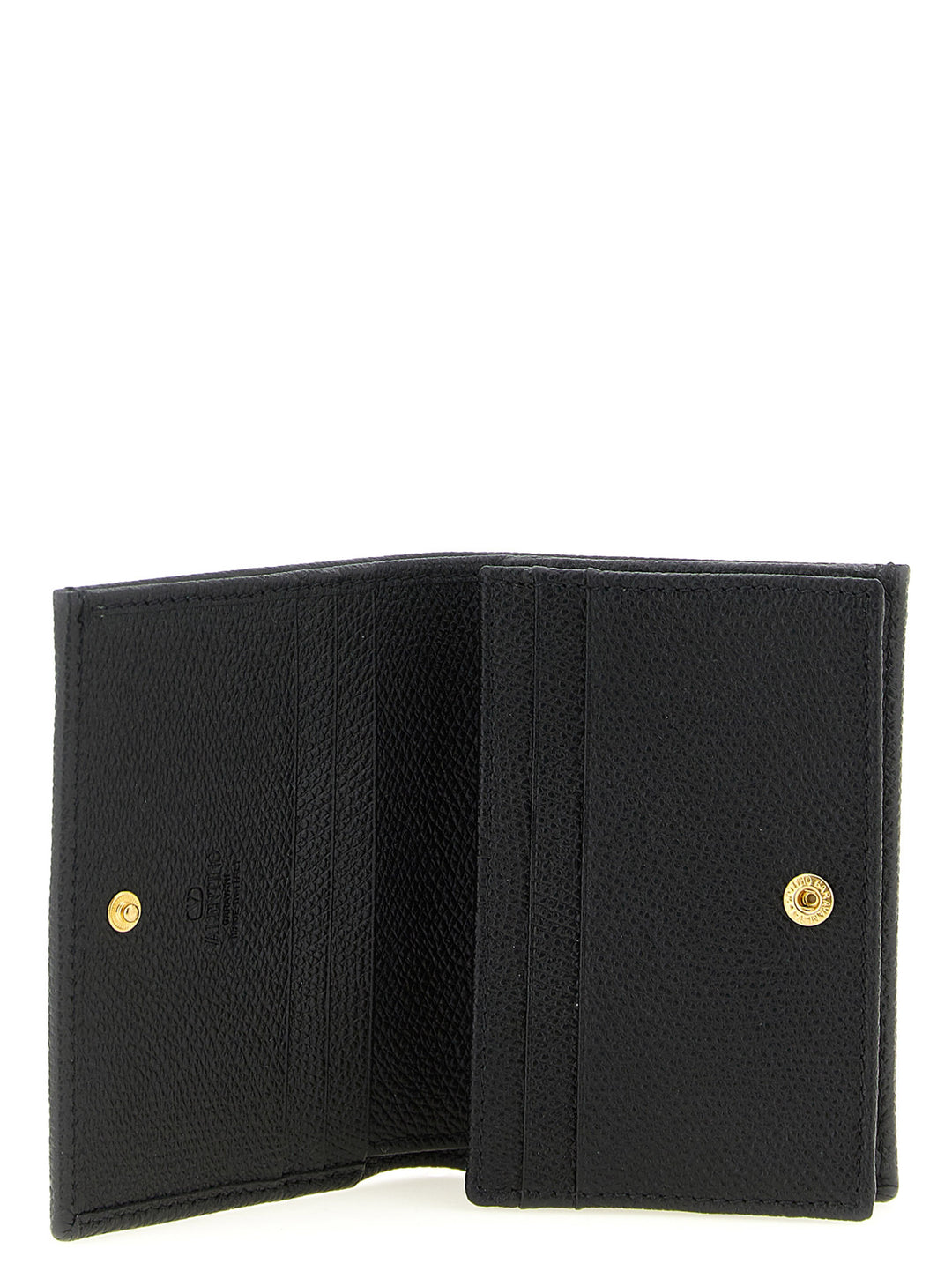 Valentino Garavani Valentino Garavani Vlogo Signature Wallet Portafogli - Nero | 58b1265fb36598c8f8ed0ba7d76357bd12c358b6