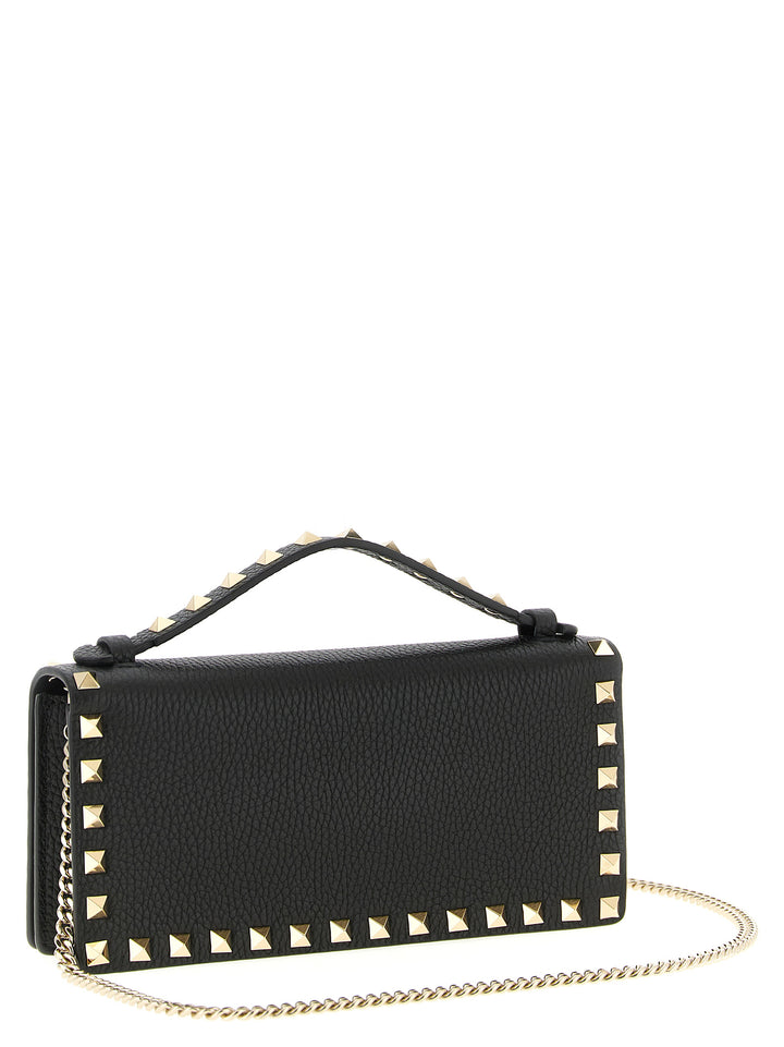 Valentino Garavani Rockstud Portafogli - Nero | b703802e4ea7788d8b645e6867d56bf291d3db47