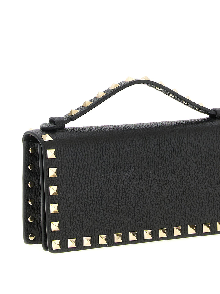 Valentino Garavani Rockstud Portafogli - Nero | bdd36fc7b401609a1d7f35c6f1940e8e139dc139