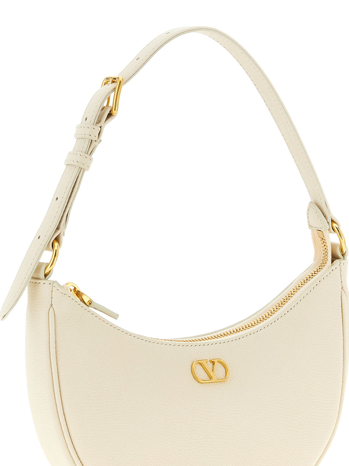 Valentino Garavani Valentino Garavani Vlogo Mini Shoulder Bag Borse a Spalla e Tracolla - Bianco | 521b3ab02dcc87c04035524c6217db1771f7b910