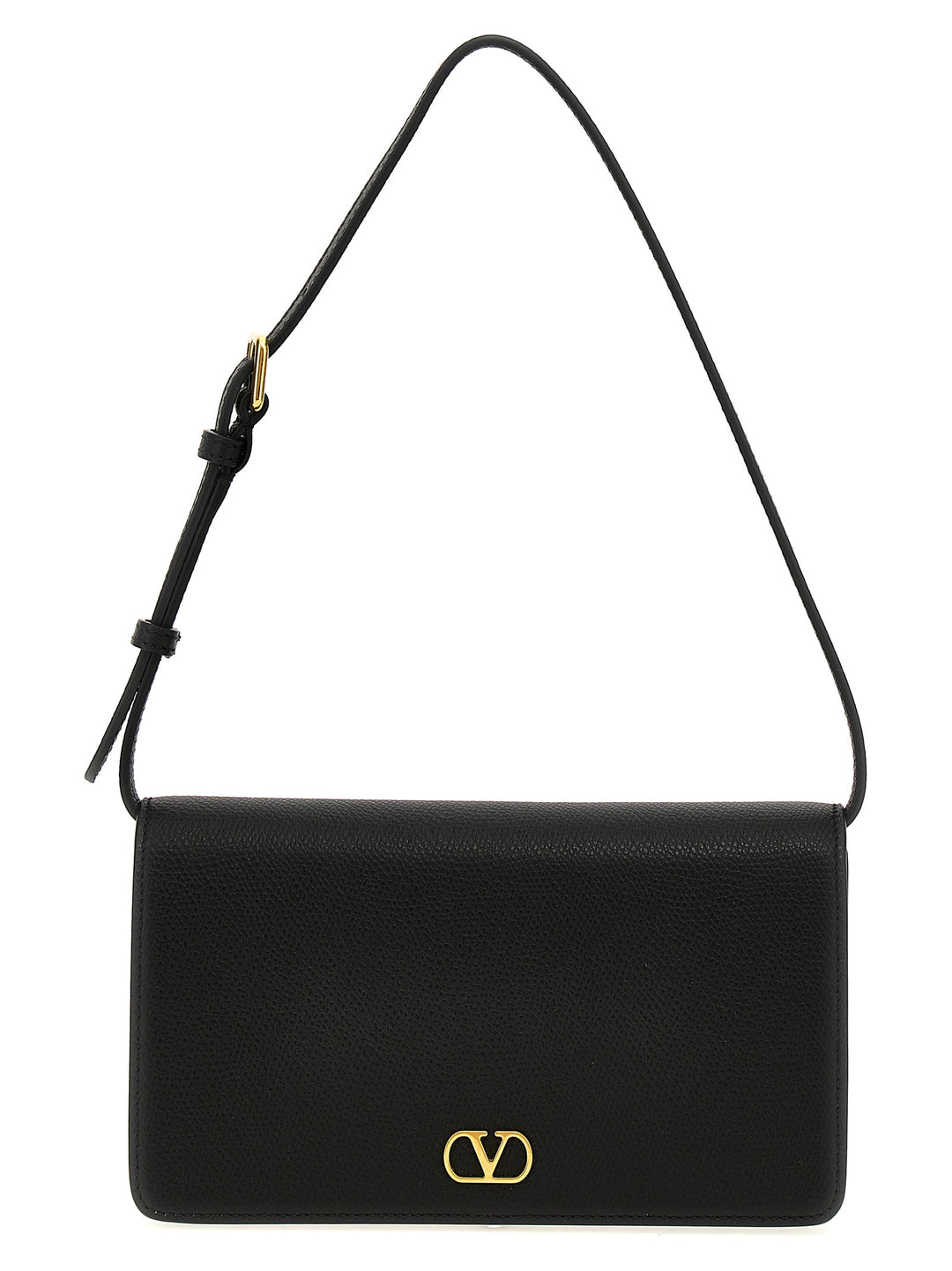 Valentino Garavani Valentino Garavani Vlogo Signature Shoulder Bag Borse a Spalla e Tracolla - Nero | 16d432de50c1cabe961f3f30b44776dfd8a4f9e9