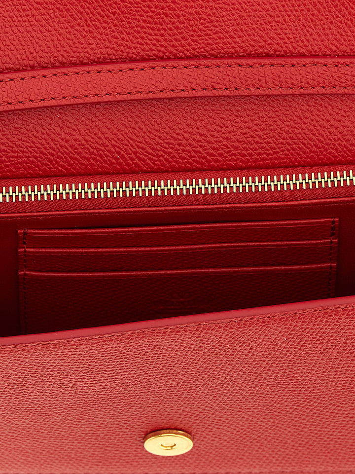 Valentino Garavani Valentino Garavani Vlogo Signature Shoulder Bag Borse a Spalla e Tracolla - Rosso | 6590f46d330ca3dfe9d66e0a6138b65a6647e766