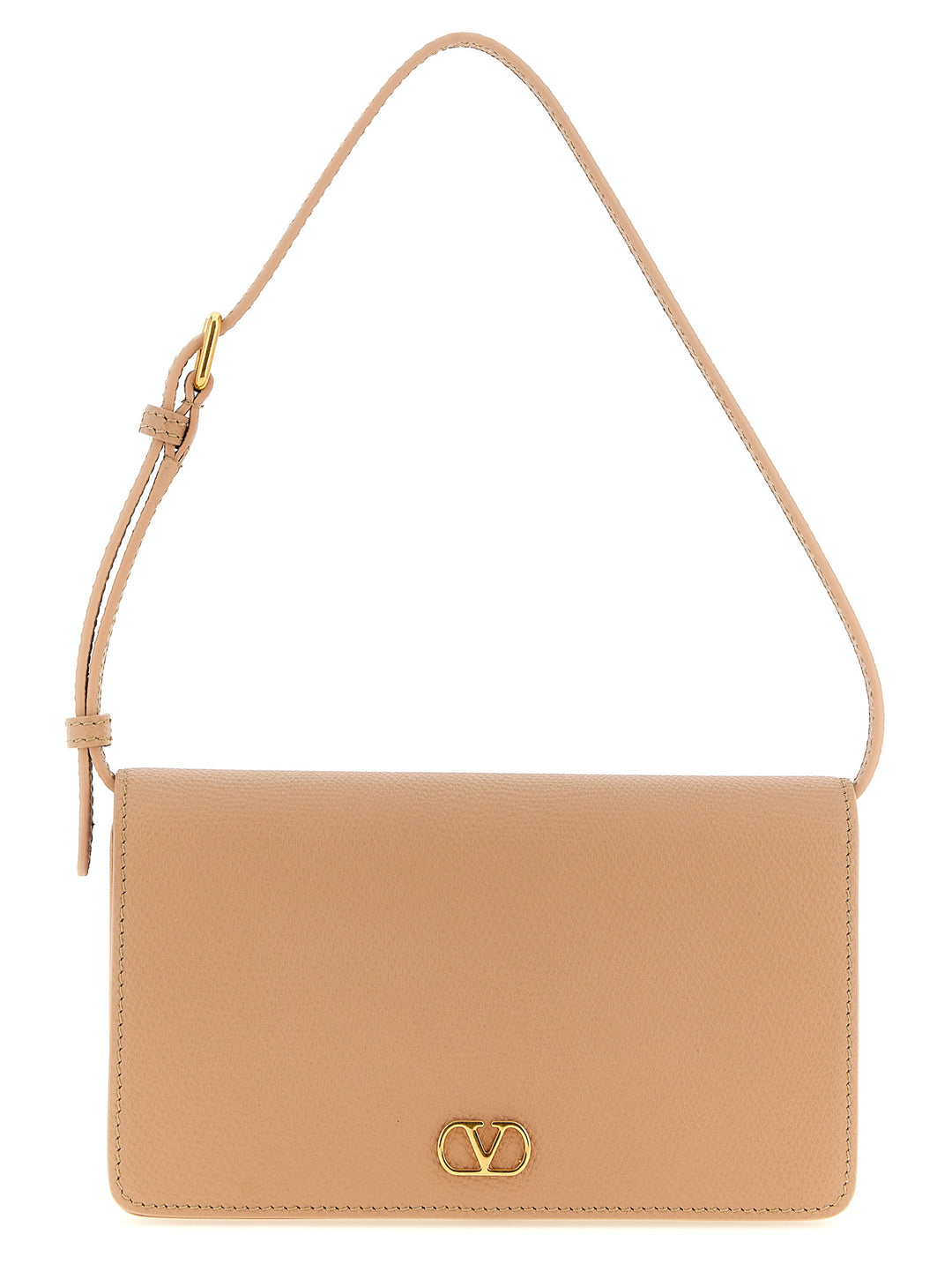 Valentino Garavani Valentino Garavani Vlogo Signature Shoulder Bag Borse a Spalla e Tracolla - Rosa | 321bc8ac9384d171592fc9338de7f09364c828a5