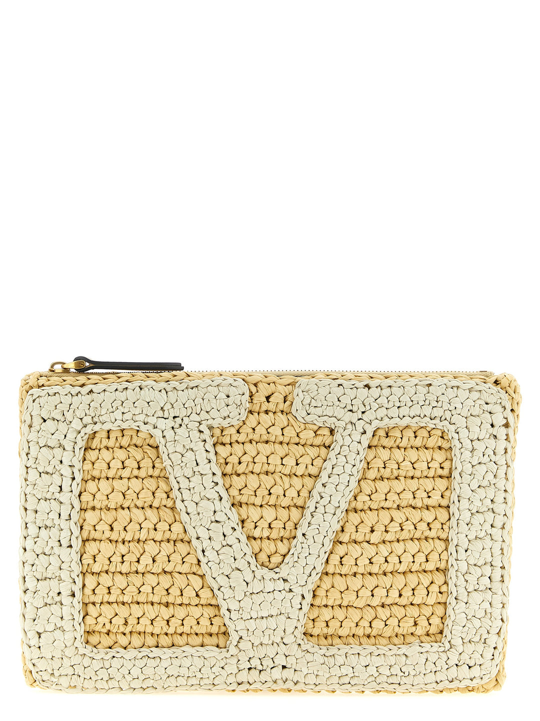 Valentino Garavani Vivasuperstar Crochet Clutch - Bianco | c2e5c46f8c8f0facd92e4f18b9daadbabacca20e