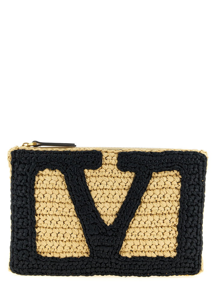 Valentino Garavani Vivasuperstarcrochet Clutch - Nero | ae43e6e5d76c2c6dcbef6968438023cbe17a09b4