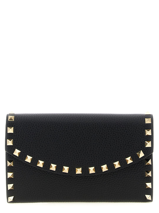 Rockstud Portafogli Nero