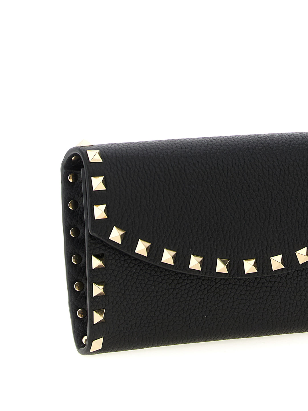 Valentino Garavani Rockstud Portafogli - Nero | 3458bc50aed3d9c089550368f60b4b1991e507ef