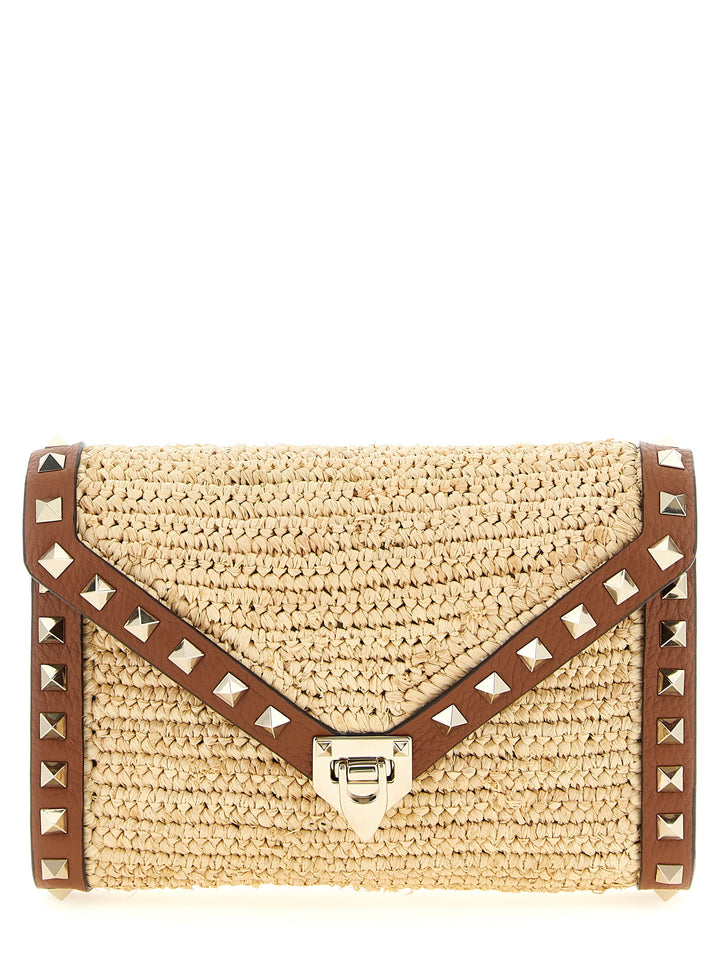 Valentino Garavani Rockstud Borse a Tracolla - Beige | 073a0deee01b40488480bca5d847af5214afb5cf