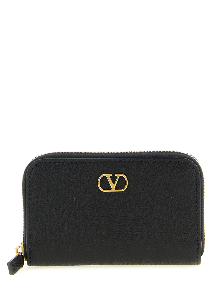 Valentino Garavani Valentino Garavani Vlogo Signature Cardholder Portafogli - Nero | be0a8e8f368553fcbce80bc6d2832ea11055b127