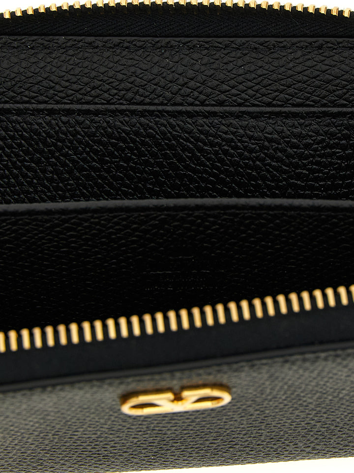 Valentino Garavani Valentino Garavani Vlogo Signature Cardholder Portafogli - Nero | 911b414a90af0cf3611eb76066f7bb029e42b9f9