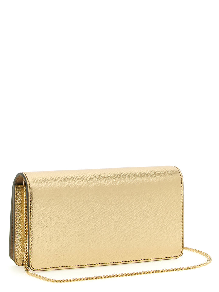 Valentino Garavani Vlogo Signature Borse a Tracolla - Oro | 323e647f76ce6c0ca3e9660b18ed2159851676c8