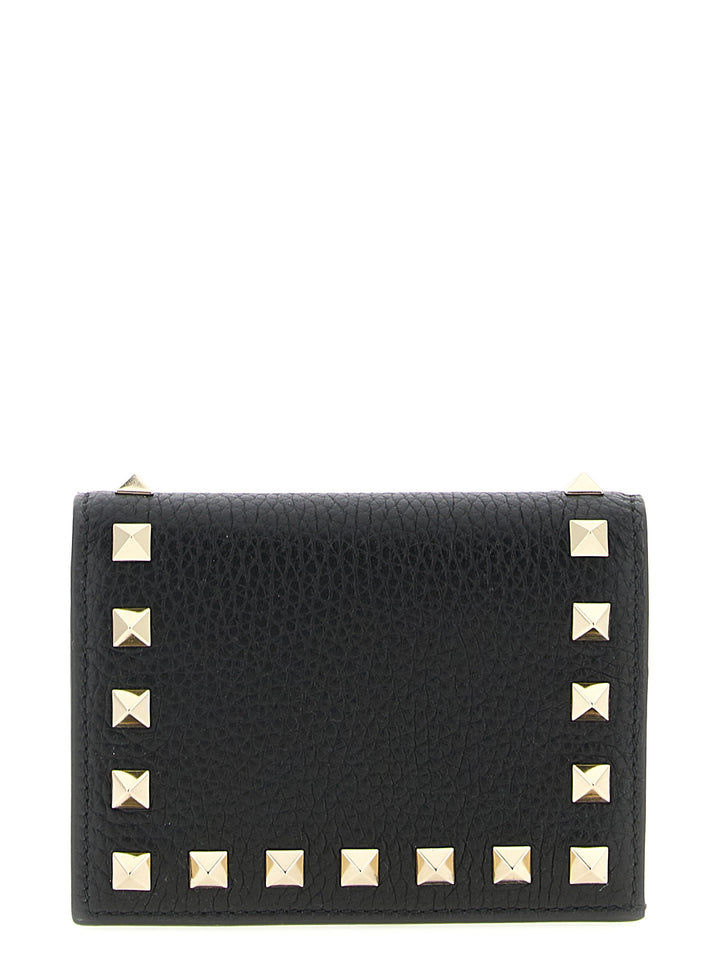 Valentino Garavani Rockstud Portafogli - Nero | df9b9e85620c6b8996b3322aa318000794a75bb4