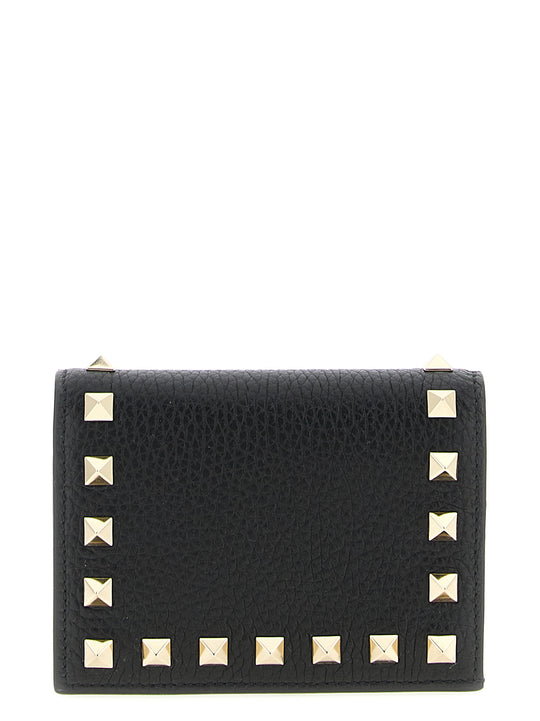 Rockstud Portafogli Nero
