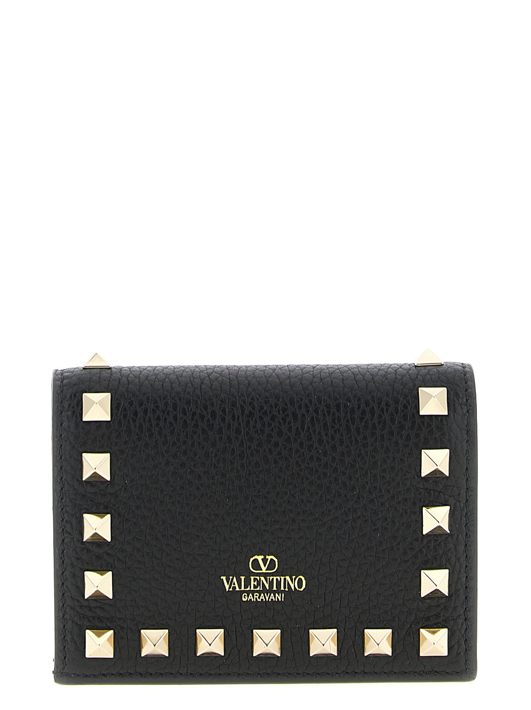 Valentino Garavani Rockstud Portafogli - Nero | 93123deeb74fc53a39375ca137cd899cbb826431