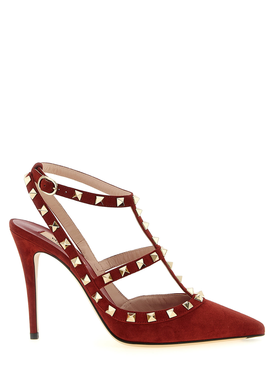 Valentino Garavani Rockstud Decollete - Rosso | 3cfb10172d71a2b003d7ae1a2f281df133fc31d8