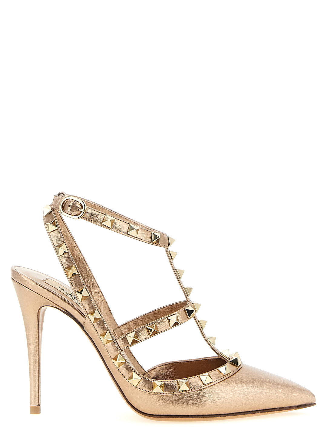 Valentino Garavani Rockstud Decollete - Rosa | f0f5aa4ed8e565dac3d0645fb41b9d5628b34422