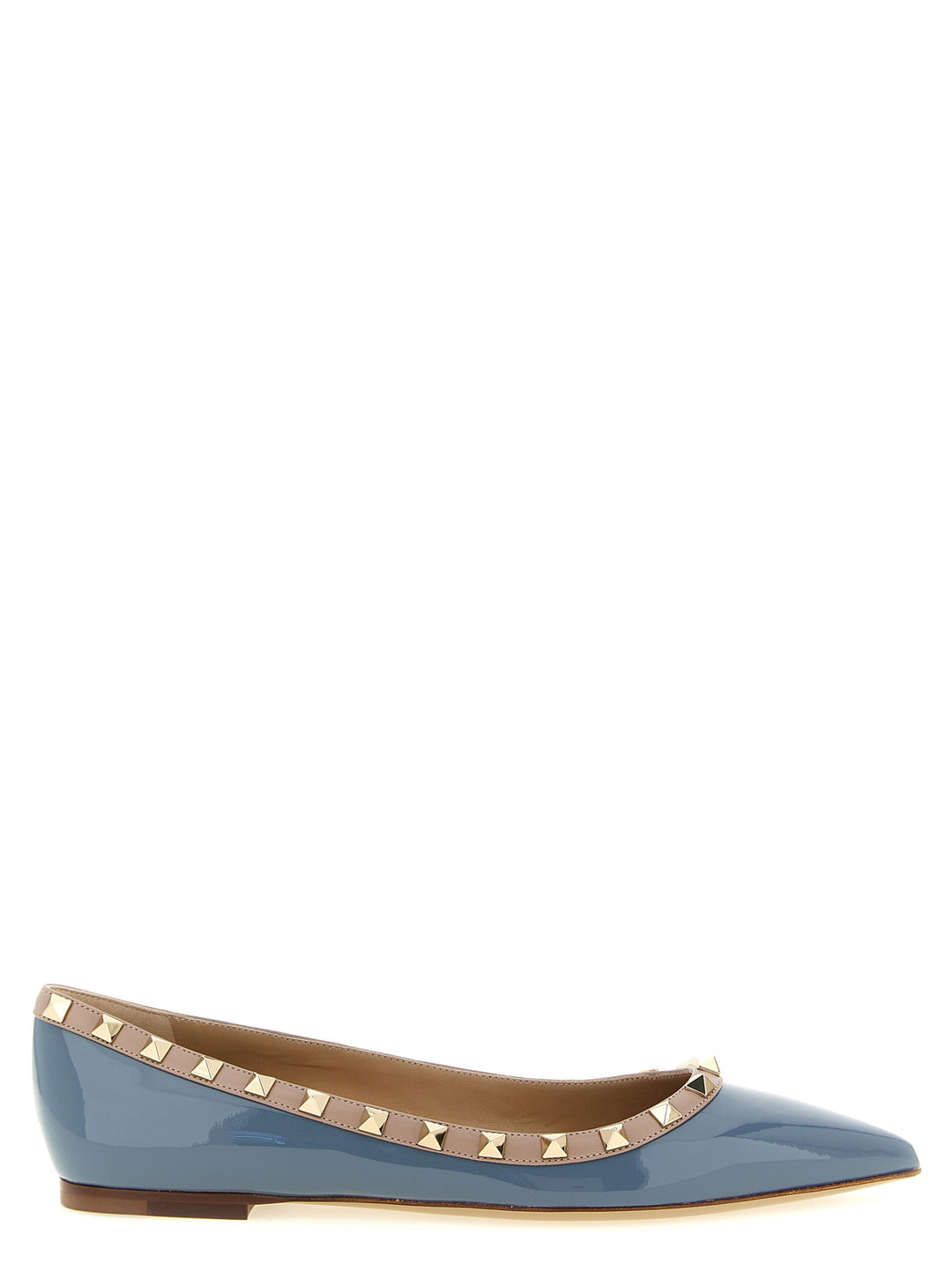 Valentino Garavani Rockstud Flat shoes - Grigio | ebee2a91d8637aa529d2cb1f8103bef746979542