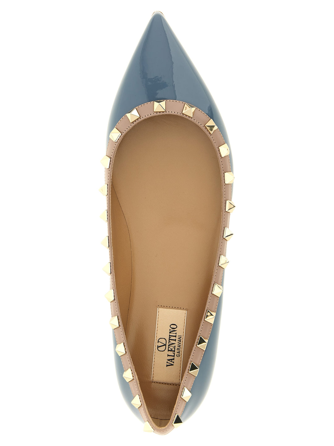 Valentino Garavani Rockstud Flat shoes - Grigio | fc6387aee41f5e8e70f1d378c758684a8ee199f7