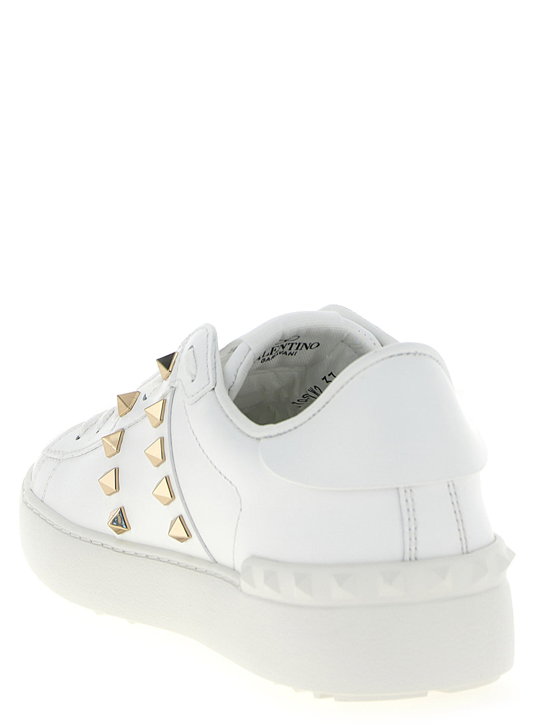 Valentino Garavani Rockstud Untitled Sneakers - Bianco | 02f58f86ad12fb2261557b1caa6f1ba313ab43a3