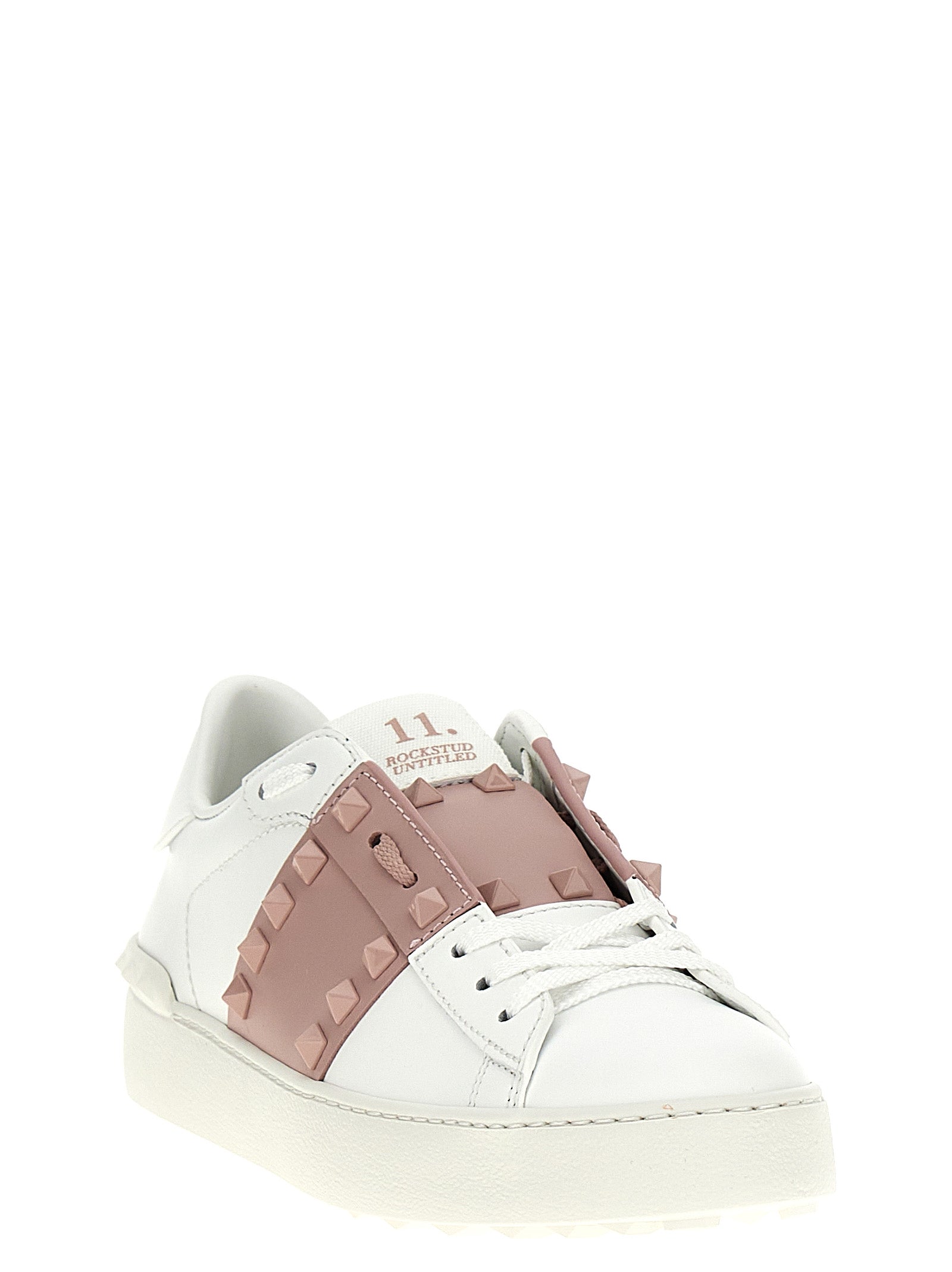 Valentino Garavani Rockstud Untitled Sneakers - Rosa | fc1fa49a4846470ba643eecf50aa66fc34cebfc9