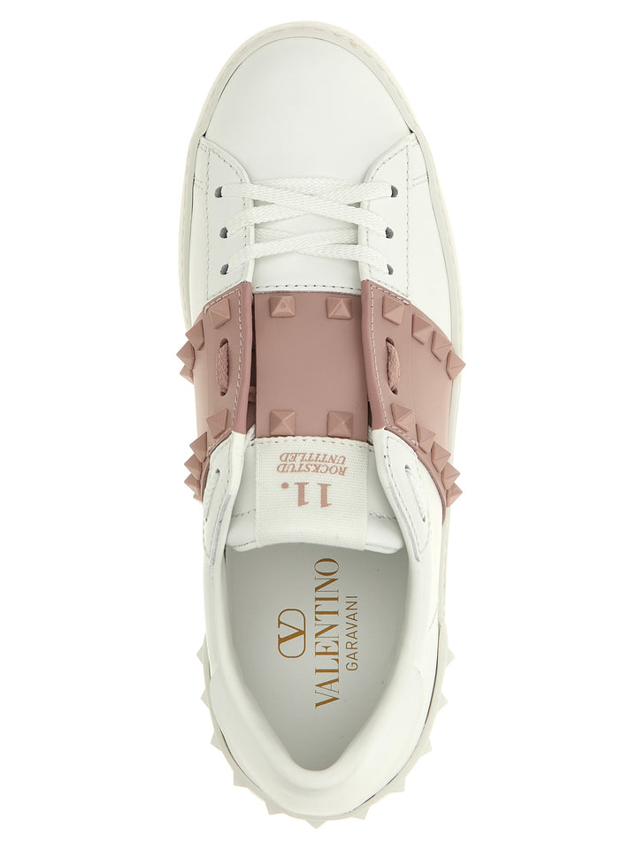 Valentino Garavani Rockstud Untitled Sneakers - Rosa | ef2cbefd93ed177eaa0d442f497708b1d9c07532
